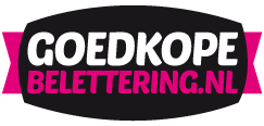 Goedkope belettering
