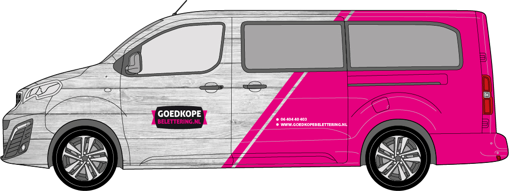 Bestelbus Full wrap