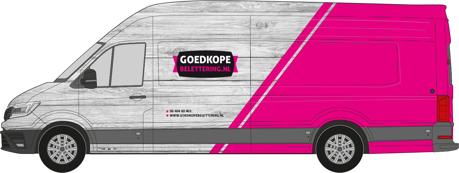 bestelwagen full wrap